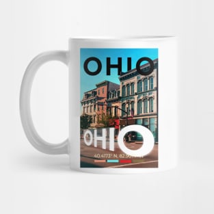 Ohio Travel Poster Mug